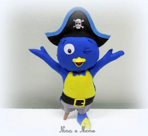 Pablo Pirata em Feltro