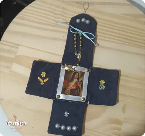 Oratório de Bolso em Tecido