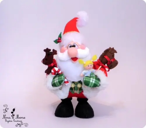 Papai Noel de Feltro