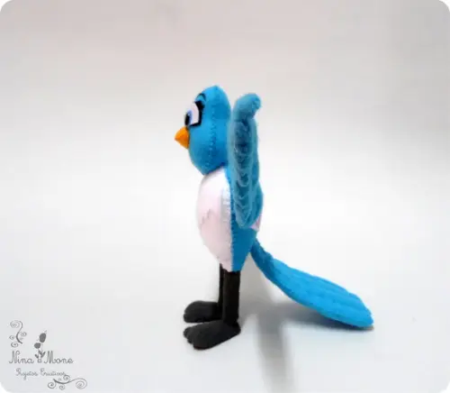 Passarinha Mia de Feltro