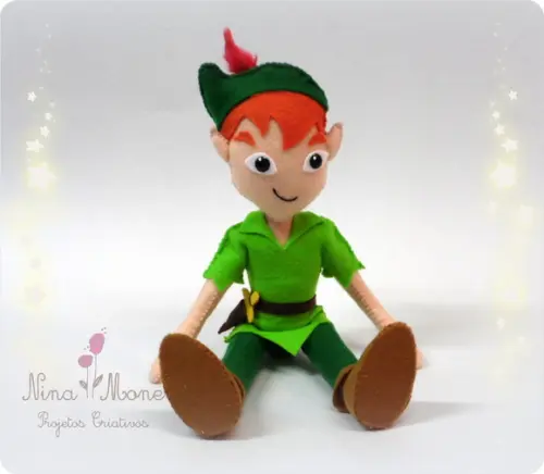 Peter Pan & Capitão Gancho de Feltro