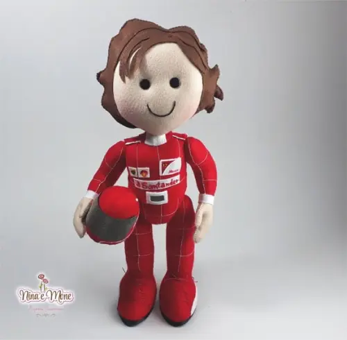 Piloto Articulado em Feltro