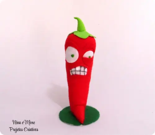 Pimenta Zumbi de Feltro