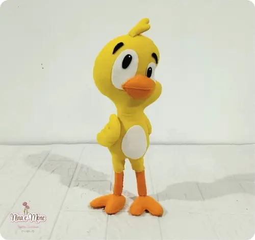 Pintinho Amarelinho em Feltro