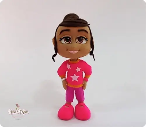 Poppy de feltro - Tema Vampirina
