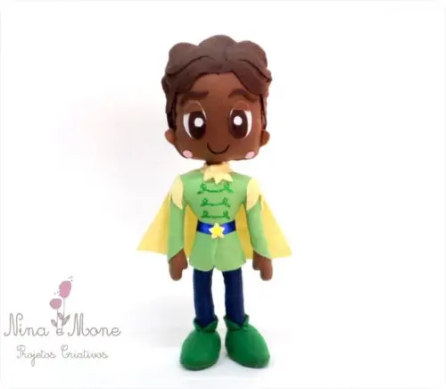 Príncipe Naveen em Feltro