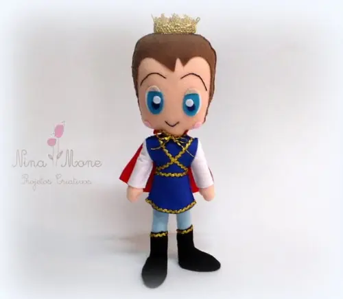 Príncipe - Branca De Neve Em Feltro