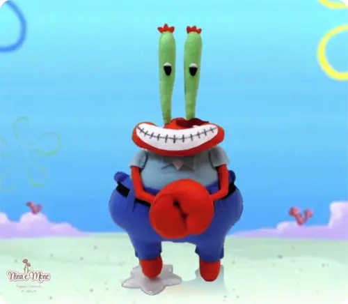 Seu Siriguejo de Feltro-tema Bob Esponja