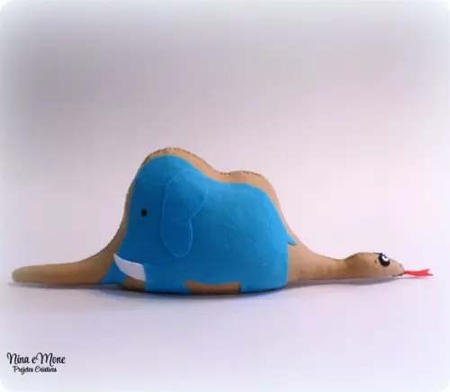 Serpente Que Engoliu o Elefante