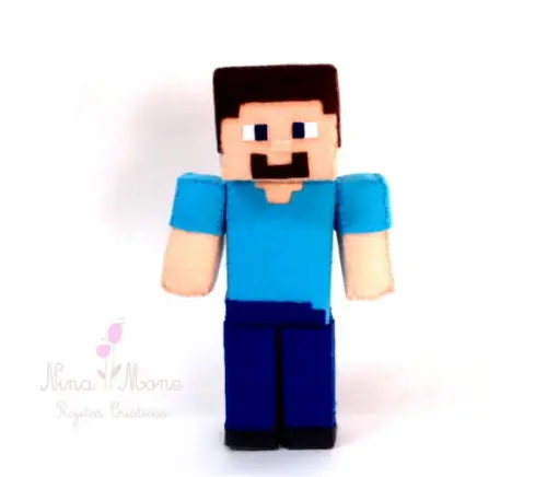 Steve de Feltro - Tema Minecraft