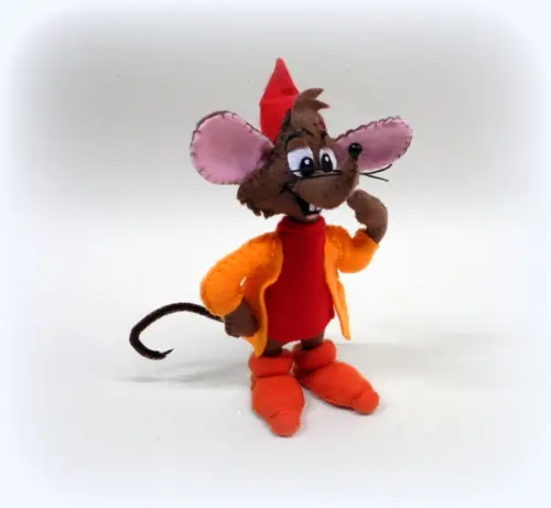 Trio de Ratinhos em Feltro