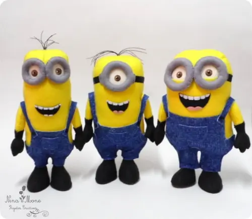 Trio Minion de Feltro
