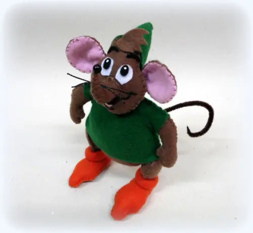 Trio de Ratinhos em Feltro