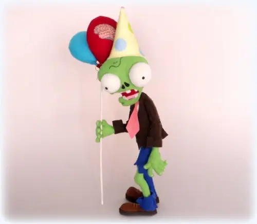 Zumbi de Aniversário de Feltro