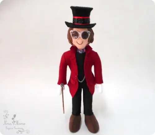 Willy Wonka de Feltro