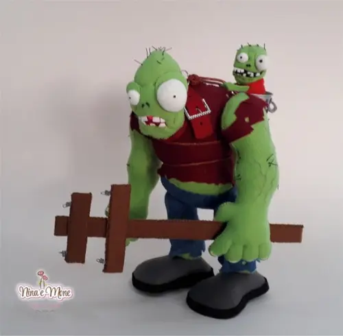 Zumbi Gargantuar de Feltro