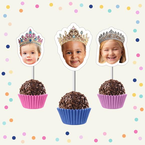 Toppers de Docinho com Rostinho - Princesas