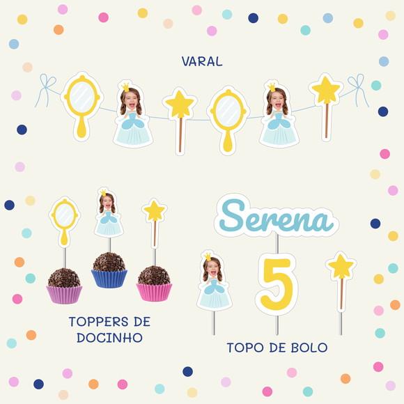 Kit Festa Encanto - Princesas