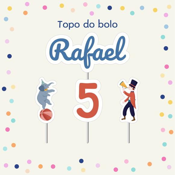 Topo de Bolo - Circo