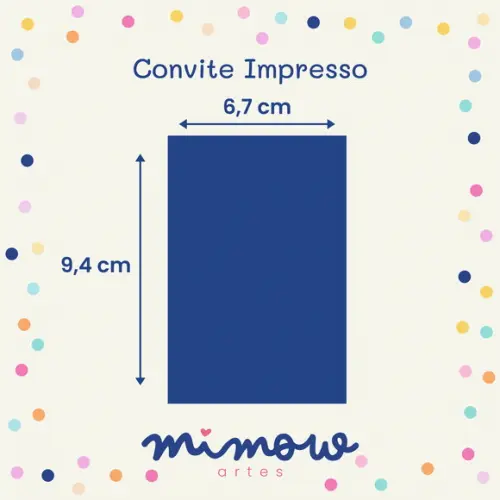 Convite Impresso - Escolha Seu Tema