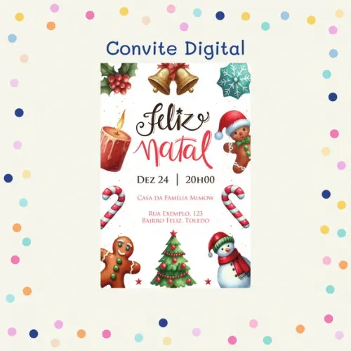 Convite Digital - Natal