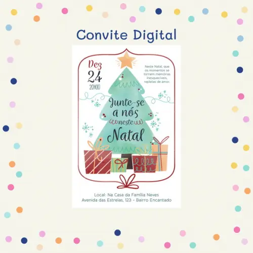 Convite Digital - Natal