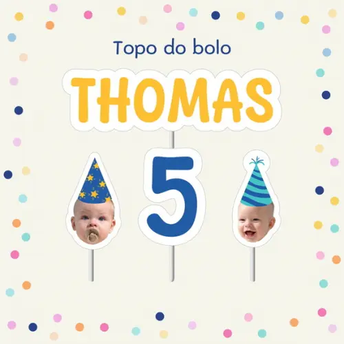 Topo de Bolo - Rostinho Chapeuzinho