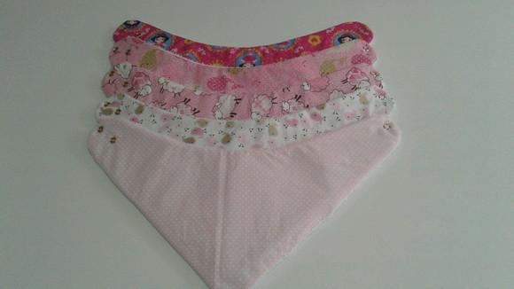 Babador bandana com 5 unidades