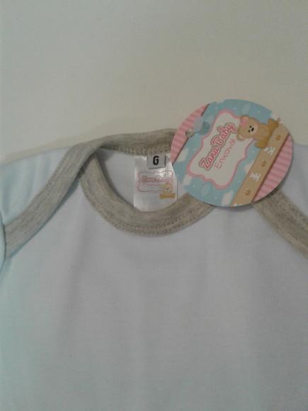 Body manga curta com 3 unidade g