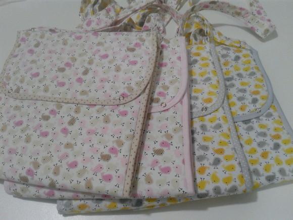 Bolsa que vira trocador
