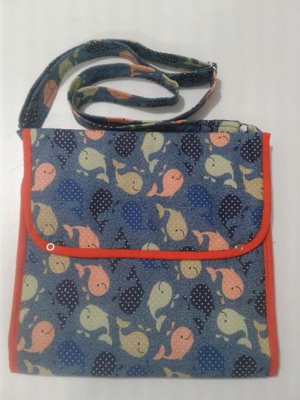 Bolsa que vira trocador