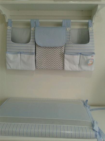 Bolsões porta fraldas (com 3 peças)