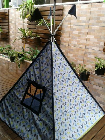 Cabana com janelas
