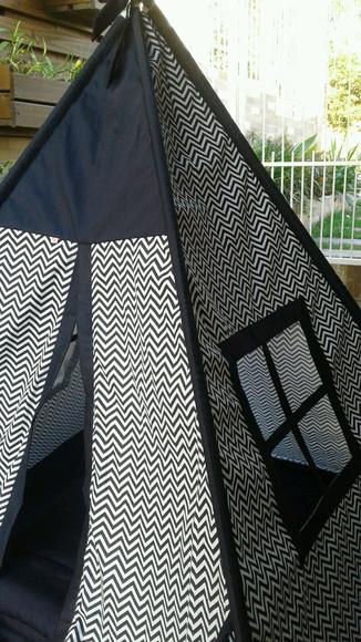 Cabana com janelas