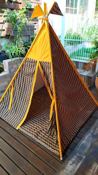 Cabana Infantil + Colchonete +bandeirinhas