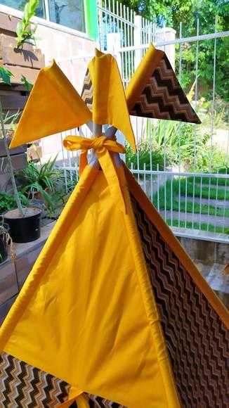 Cabana Infantil + Colchonete +bandeirinhas
