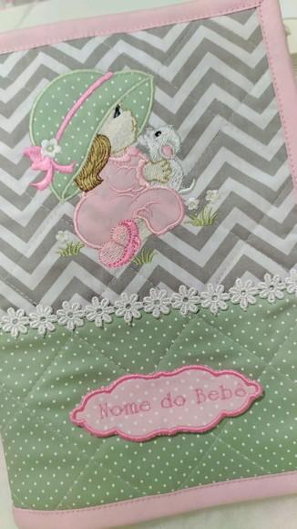 Capa de cardeneta de vacinação personalizada