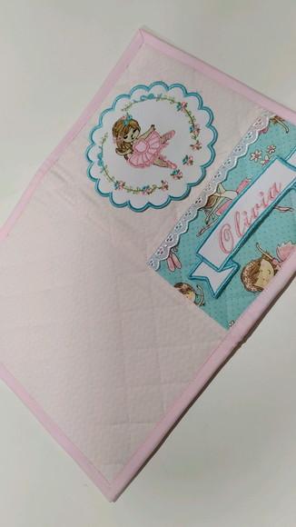 Capa de cardeneta de vacinação personalizada
