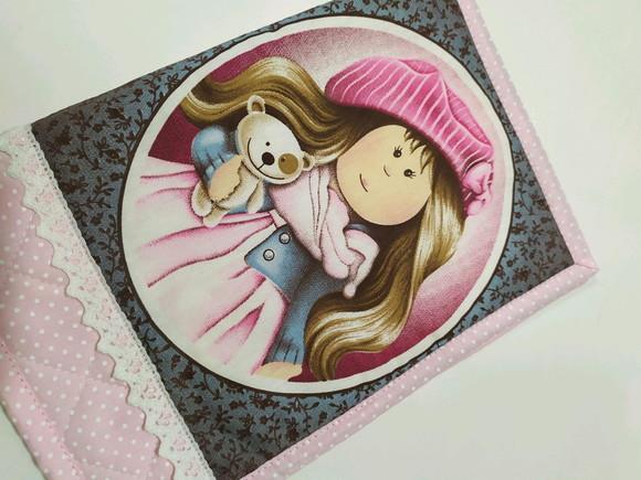 Capa para cardeneta de vacina persinalizada