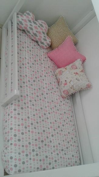 Edredom dupla face para mini cama