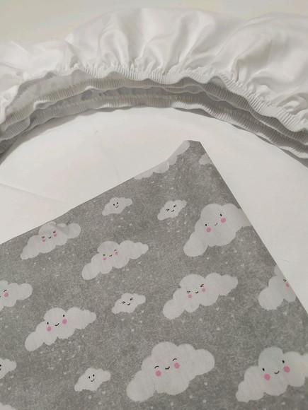 Jogo de lençol para mini cama 2 pçs