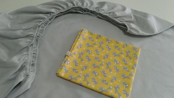 Jogo de lençol para mini cama 2 pçs