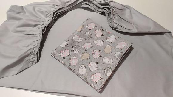 Jogo de Lençol para Mini Cama 2 Pçs