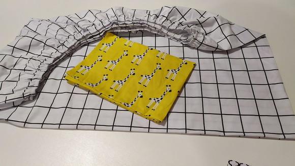 Jogo de Lençol para Mini Cama 2 Pçs