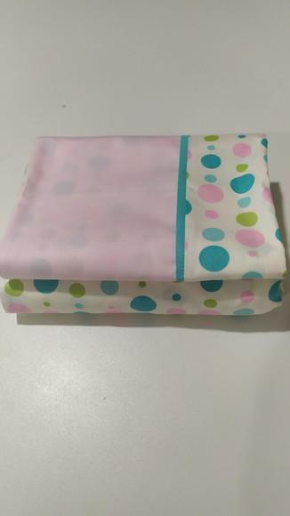 Jogo de Lençol para Mini Cama 2 Pçs