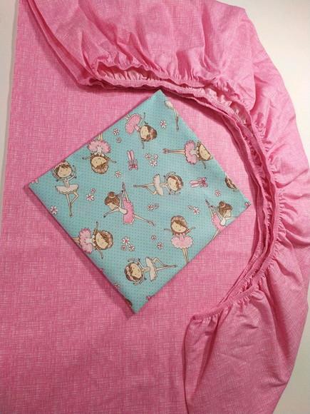 Jogo de Lençol para Mini Cama 2 Pçs
