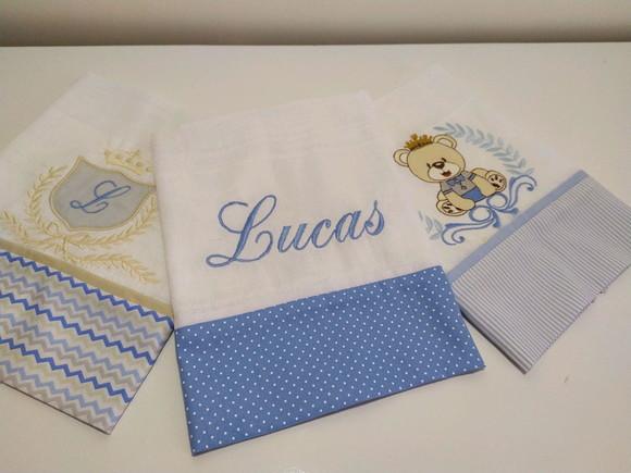 Kit com 3 pano de boca