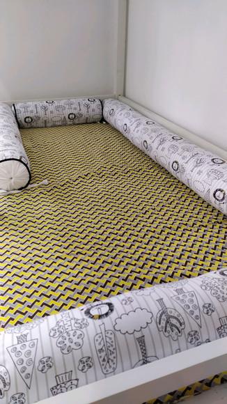 Kit para mini cama montessoriana 70x 1,50
