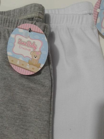 Mijão para bebe liso em malha 100% algodão