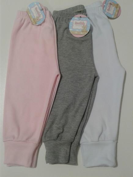 Mijão para bebe liso em malha 100% algodão